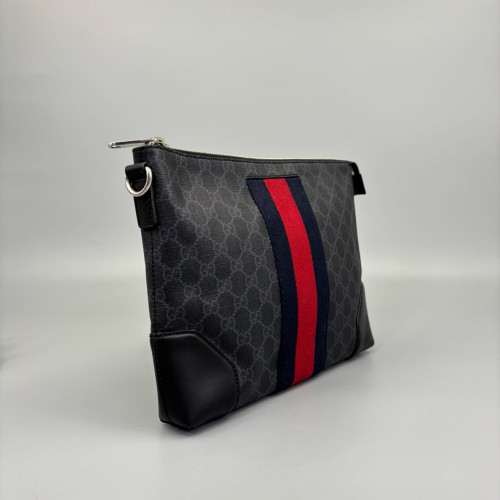Gucci Ophidia Clutch GG Supreme Monogram Black