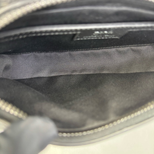 Dior Saddle Bag Oblique Black Beige