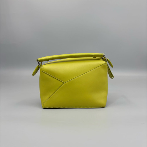 Loewe Mini Puzzle Calfskin Light Green