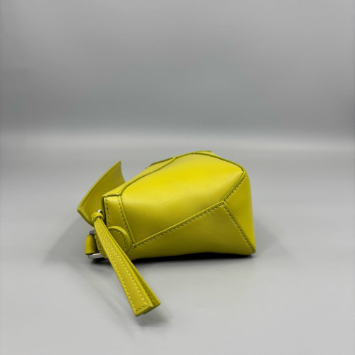 Loewe Mini Puzzle Calfskin Light Green