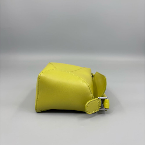 Loewe Mini Puzzle Calfskin Light Green