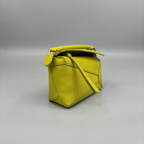 Loewe Mini Puzzle Calfskin Light Green