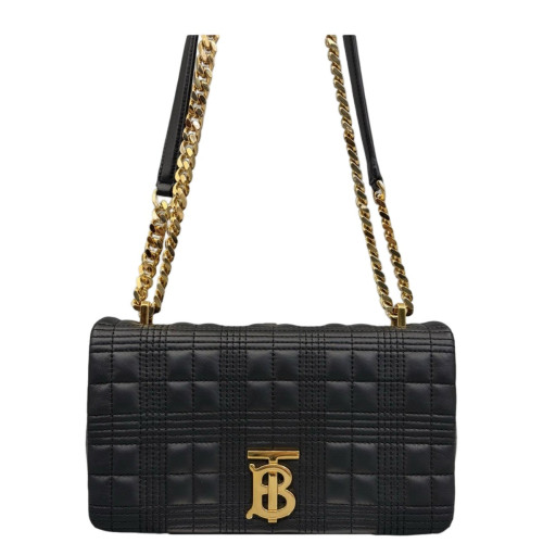 Burberry Small Lola Crossbody Bag Calfskin Black Burberry Small Lola Crossbody Bag Calfskin Black