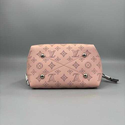 Louis Vuitton Bella Bucket Bag Mahina White Pink