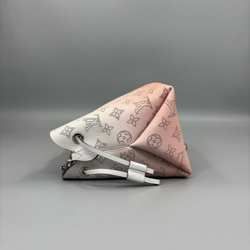Louis Vuitton Bella Bucket Bag Mahina White Pink