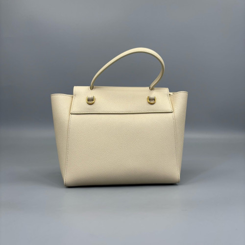 Celine Nano Belt Bag Saffiano Calfskin Beige Mystic White