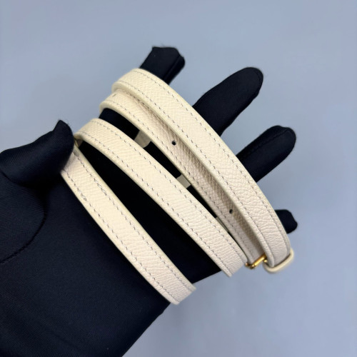 Celine Nano Belt Bag Saffiano Calfskin Beige Mystic White