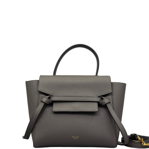 Celine Nano Belt Bag Saffiano Calfskin Grey