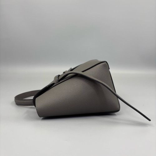 Celine Nano Belt Bag Saffiano Calfskin Grey
