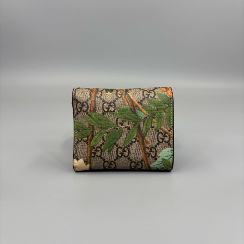 Gucci Flap Wallet GG Monogram Beige