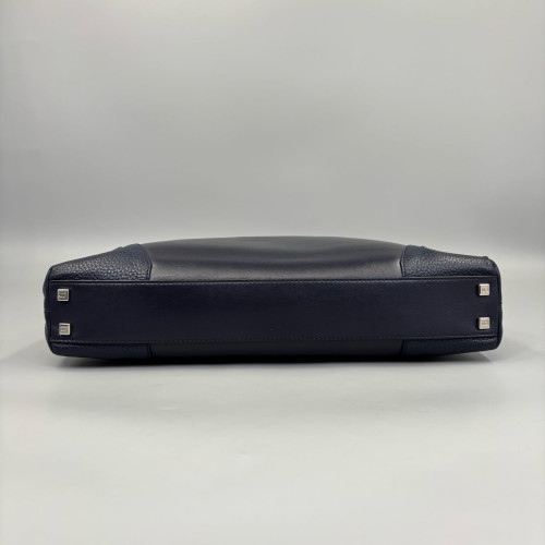 Dior Briefcase Calfskin Blue Dior Briefcase Calfskin Blue