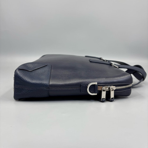 Dior Briefcase Calfskin Blue Dior Briefcase Calfskin Blue