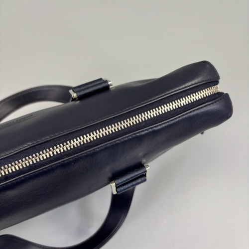 Dior Briefcase Calfskin Blue Dior Briefcase Calfskin Blue