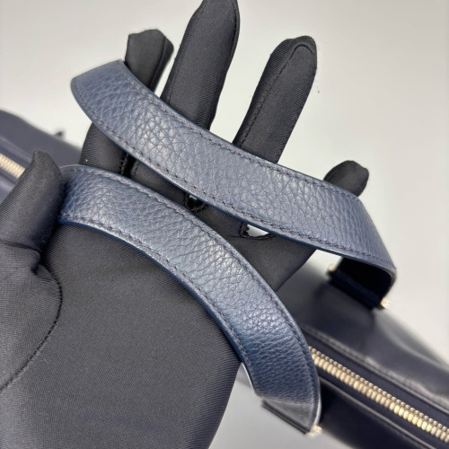 Dior Briefcase Calfskin Blue Dior Briefcase Calfskin Blue
