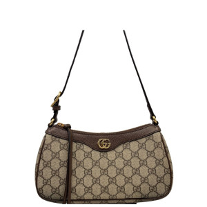 Gucci Small Ophidia Hobo GG Supreme Monogram Beige Brown