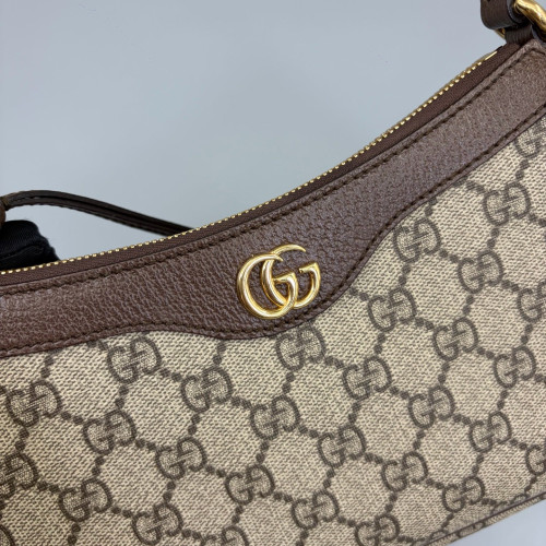 Gucci Small Ophidia Hobo GG Supreme Monogram Beige Brown