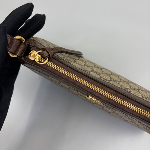 Gucci Small Ophidia Hobo GG Supreme Monogram Beige Brown