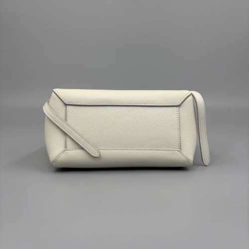 Celine Nano Belt Bag Saffiano Calfskin White