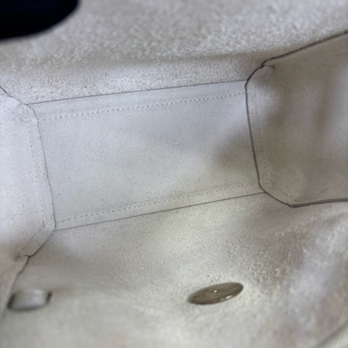 Celine Nano Belt Bag Saffiano Calfskin White