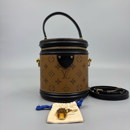 Louis Vuitton Cannes Reverse Monogram Dark Brown Light Brown