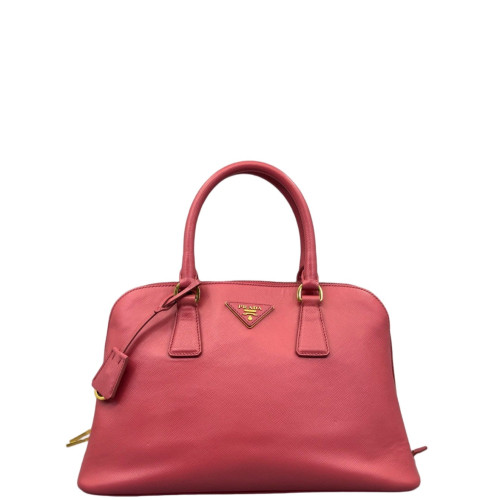 Prada Medium Lux Open Promenade Saffiano Calfskin Pink