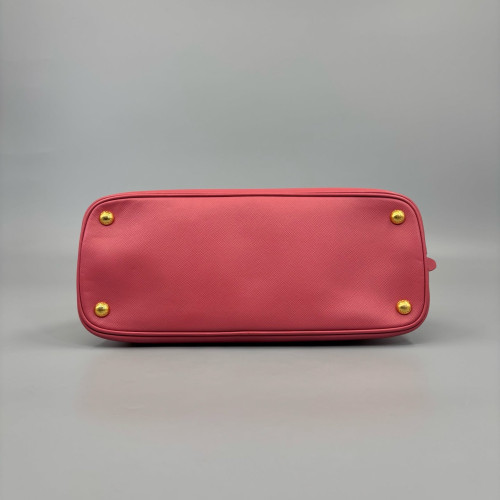 Prada Medium Lux Open Promenade Saffiano Calfskin Pink
