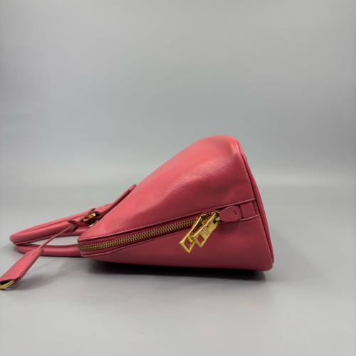 Prada Medium Lux Open Promenade Saffiano Calfskin Pink