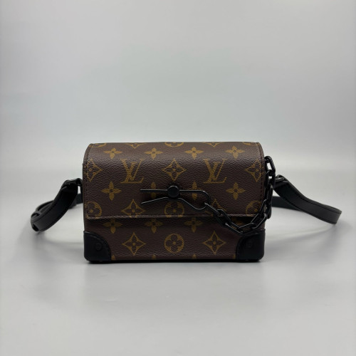 Louis Vuitton Steamer Wearable Wallet Monogram Dark Brown Light Brown