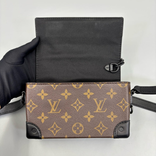 Louis Vuitton Steamer Wearable Wallet Monogram Dark Brown Light Brown