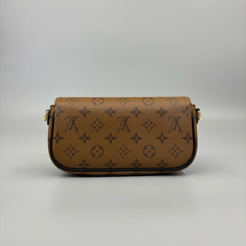 Louis Vuitton Ivy Wallet On Chain Monogram Brown Black