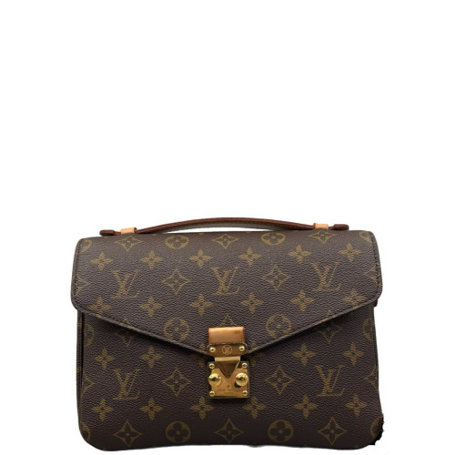 Louis Vuitton Pochette Metis Monogram Dark Brown Light Brown