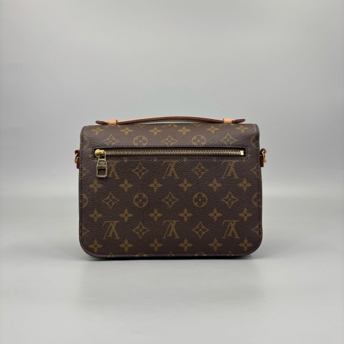 Louis Vuitton Pochette Metis Monogram Dark Brown Light Brown