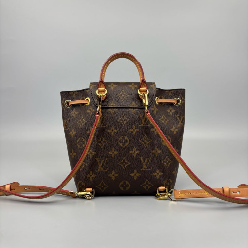 Louis Vuitton Montsouris NM Backpack BB Monogram Dark Brown Light Brown
