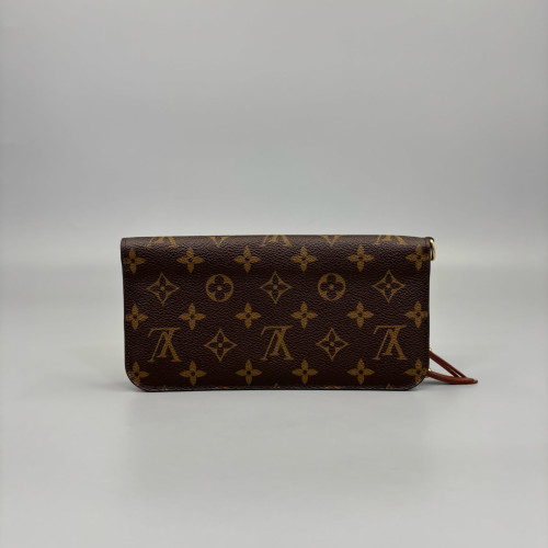 Louis Vuitton Zippy Organizer Monogram Dark Brown Light Brown
