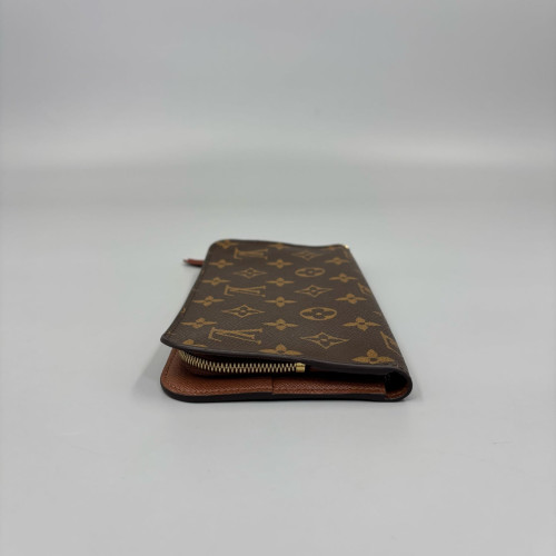 Louis Vuitton Zippy Organizer Monogram Dark Brown Light Brown
