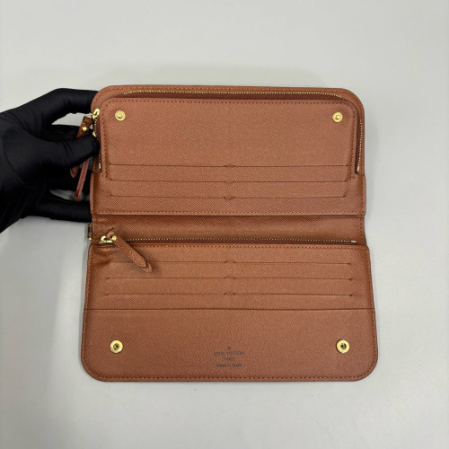 Louis Vuitton Zippy Organizer Monogram Dark Brown Light Brown
