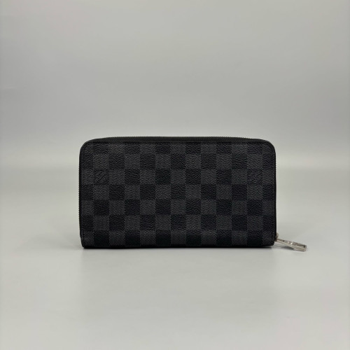 Louis Vuitton Zippy Organizer Damier Graphite Grey