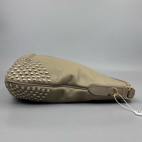 Burberry Hobo Calfskin Beige