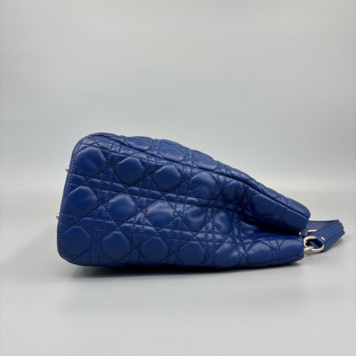 Dior Large Dior Soft Shopping Tote Calfskin Blue Dior Large Dior Soft Shopping Tote Calfskin Blue