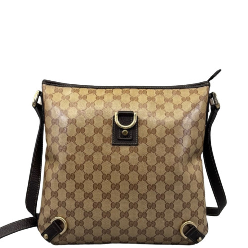 Gucci Messenger GG Monogram Beige Brown