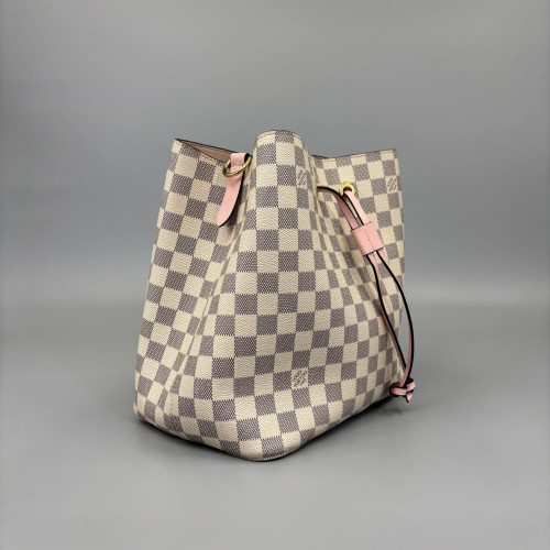 Louis Vuitton Neonoe MM Damier Azur Ivory Grey