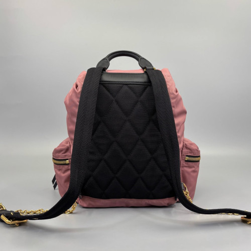 Burberry Medium Rucksack Backpack Nylon Pink Black Burberry Medium Rucksack Backpack Nylon Pink Black