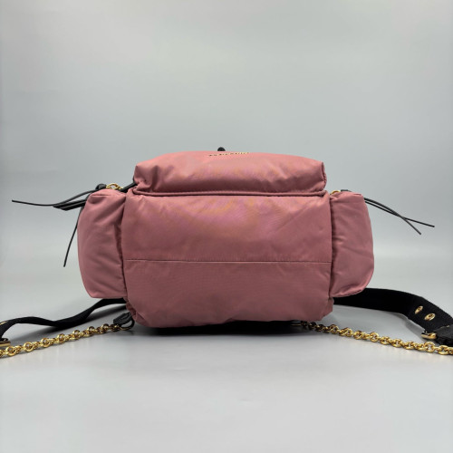 Burberry Medium Rucksack Backpack Nylon Pink Black Burberry Medium Rucksack Backpack Nylon Pink Black