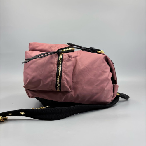 Burberry Medium Rucksack Backpack Nylon Pink Black Burberry Medium Rucksack Backpack Nylon Pink Black