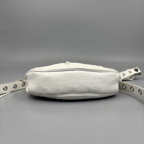 Balenciaga Le Cagole Xs Pull Up Leather White