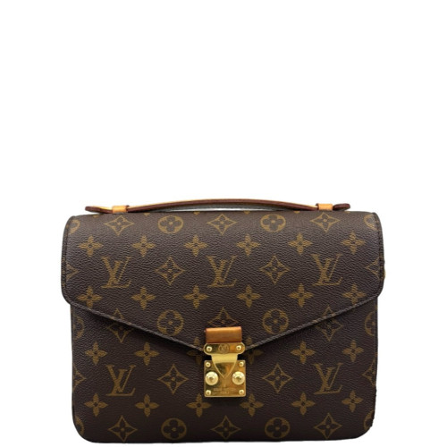 Louis Vuitton Pochette Metis Monogram Dark Brown Light Brown