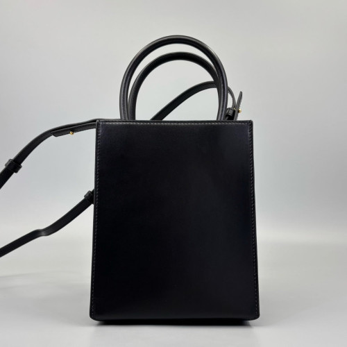 Loewe Sac Plat Calfskin Black