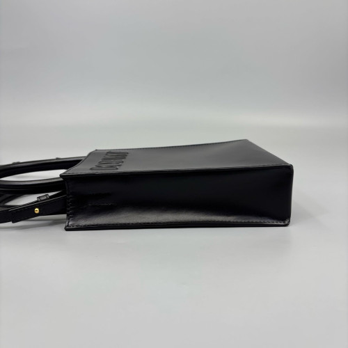 Loewe Sac Plat Calfskin Black