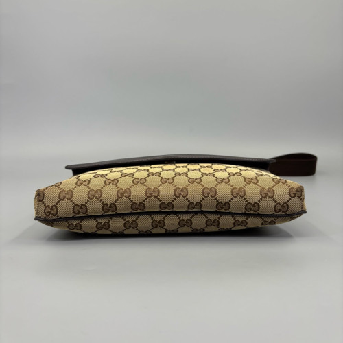 Gucci Messenger GG Monogram Beige Brown