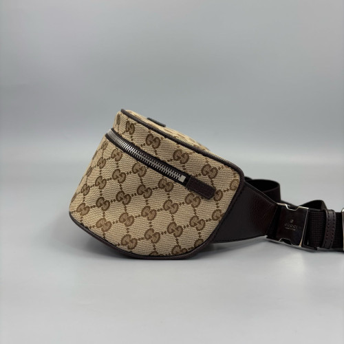 Gucci Bumbag GG Monogram Beige Brown Gucci Bumbag GG Monogram Beige Brown